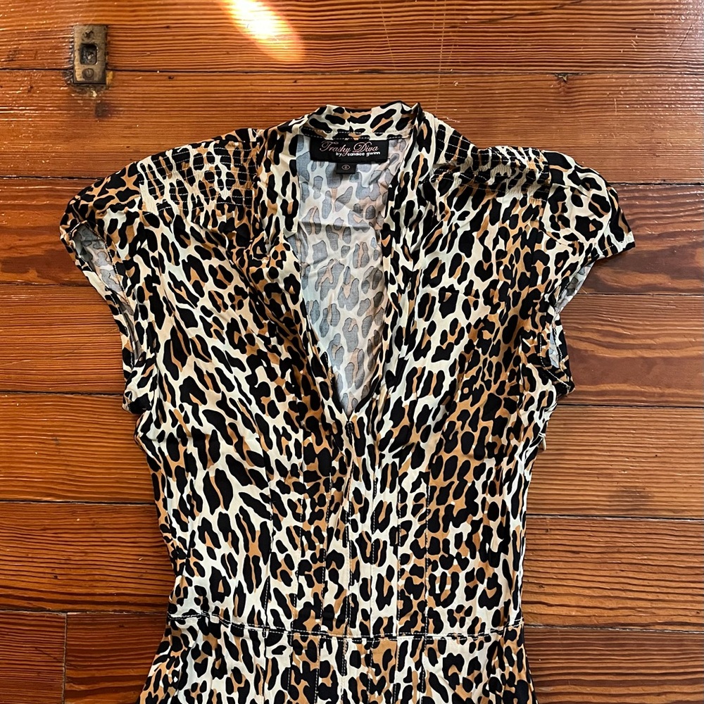 Trashy Diva Leopard Print Dress - Picture 3 of 6
